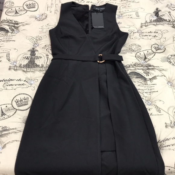Sally LaPointe Wrap Belted Dress - Picture 6 of 12
